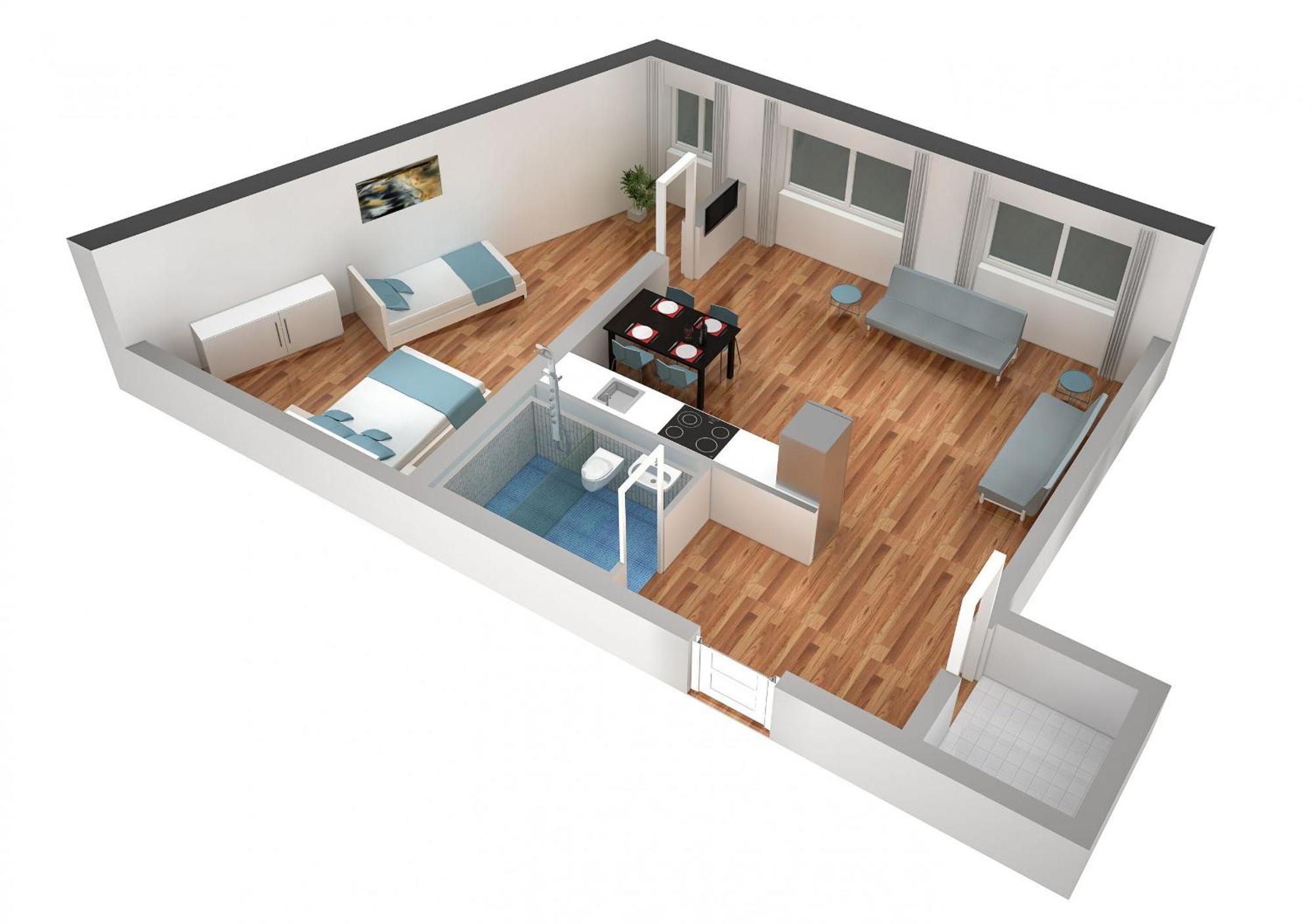Hitrental Messe Apartments Basel Eksteriør billede
